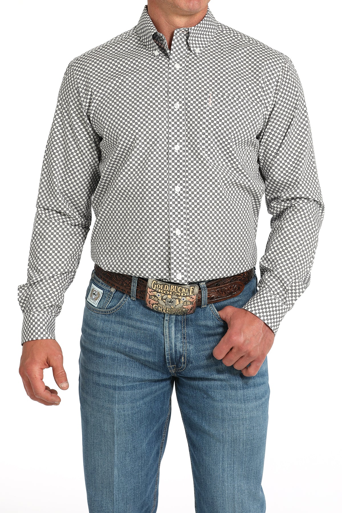 Men's Modern Fit Western Shirt