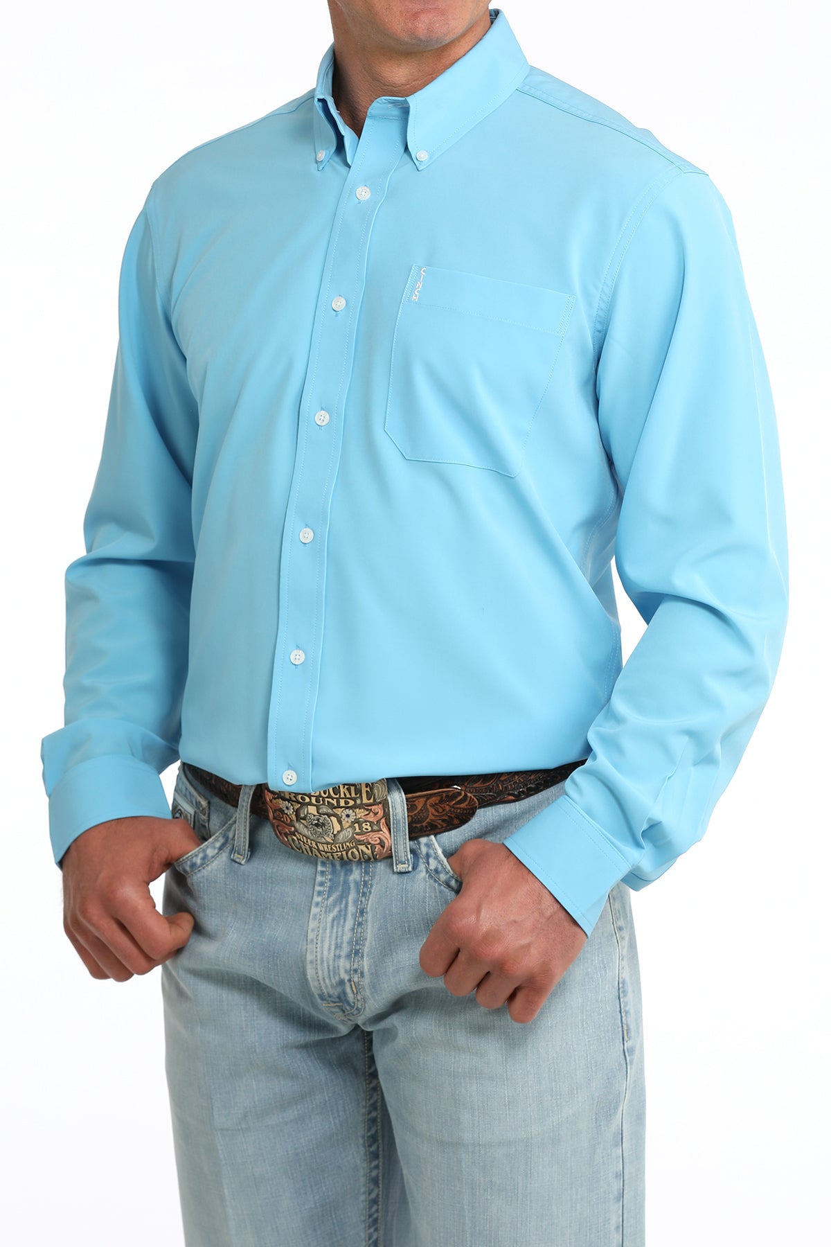 Mens Modern Fit Western Shirt