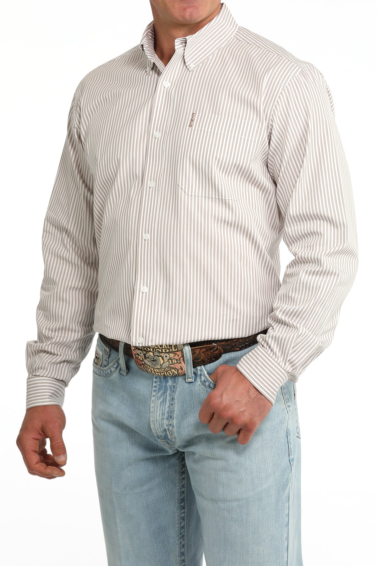 Mens Modern Fit Western Shirt