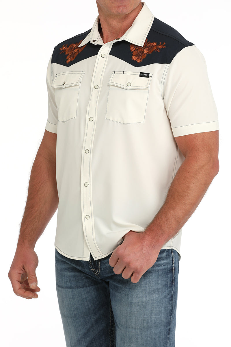 Men's Short Sleeve Button Down