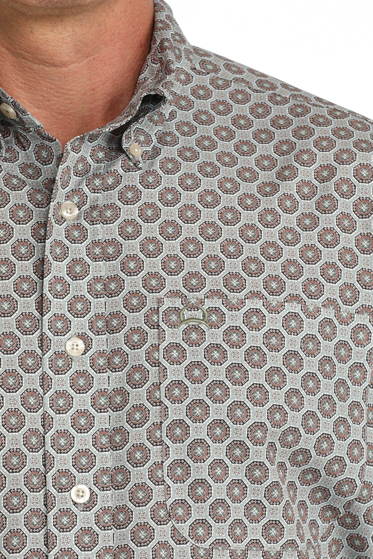 Mens Shortsleeve Arenaflex Western Shirt