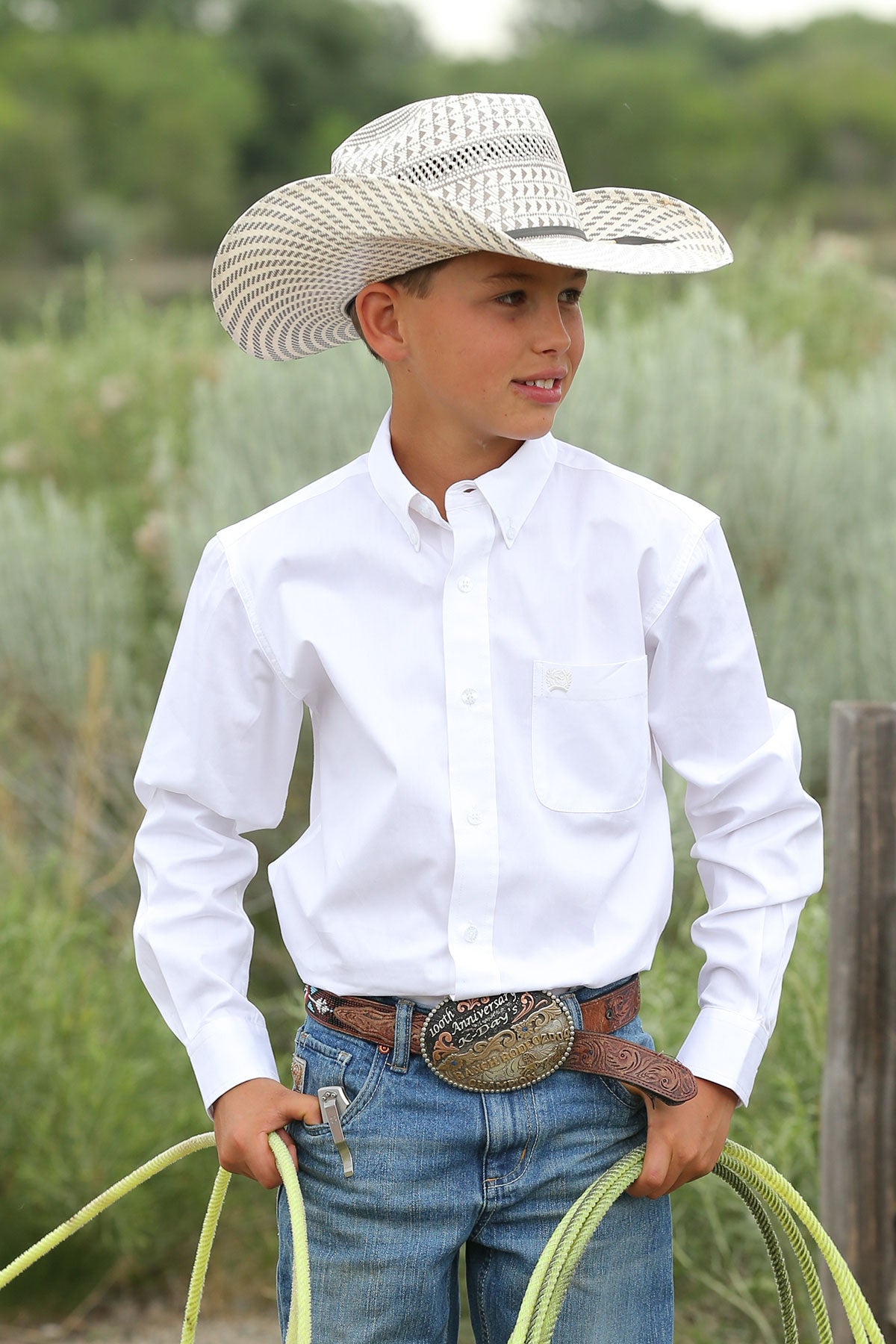 Boys Western Shirt