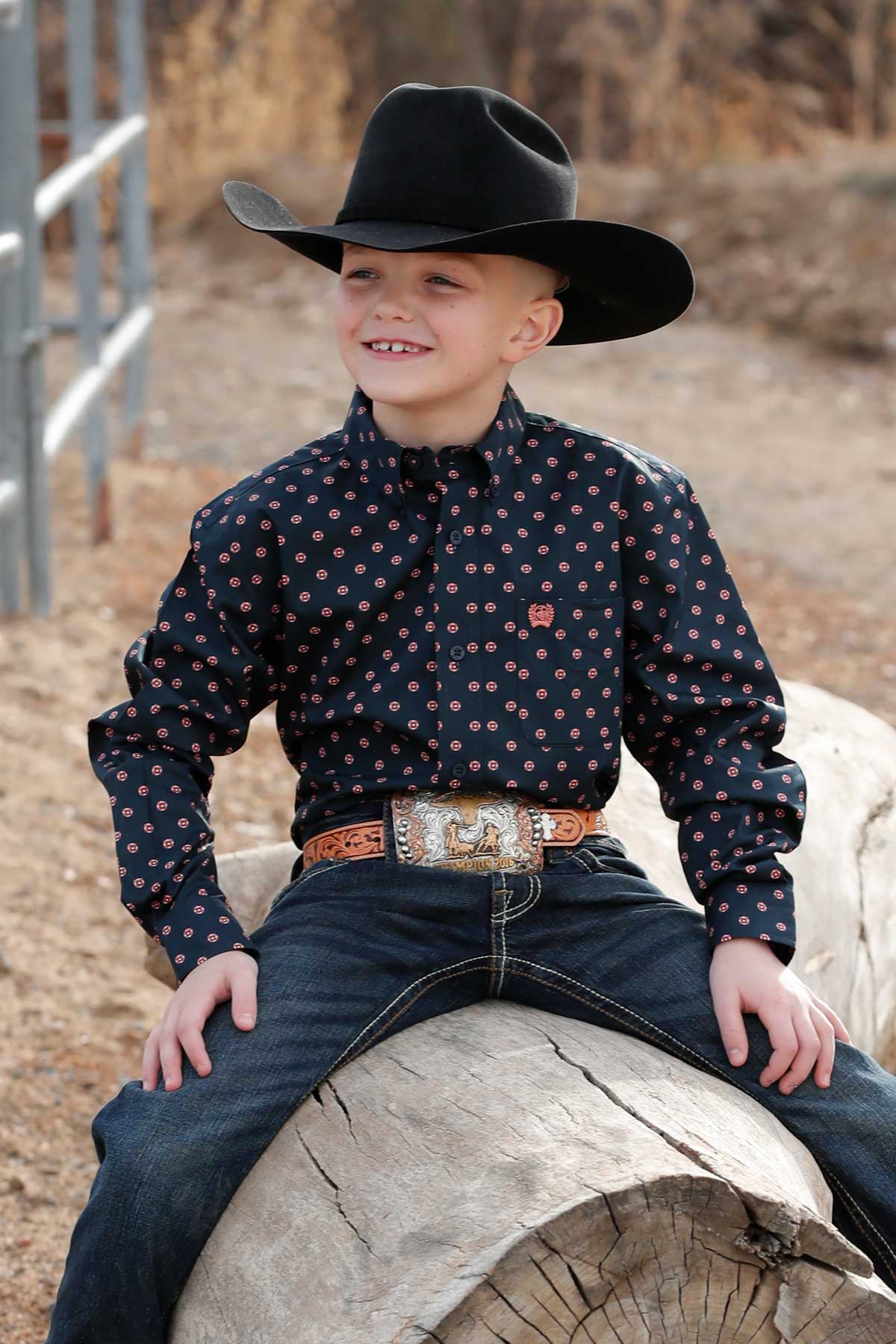 Cinch Boys Western Shirt