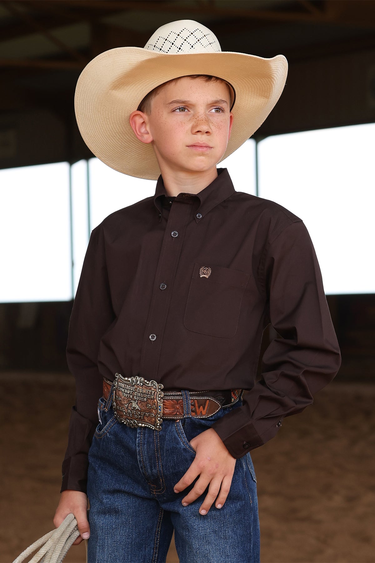 Boys Western Shirt