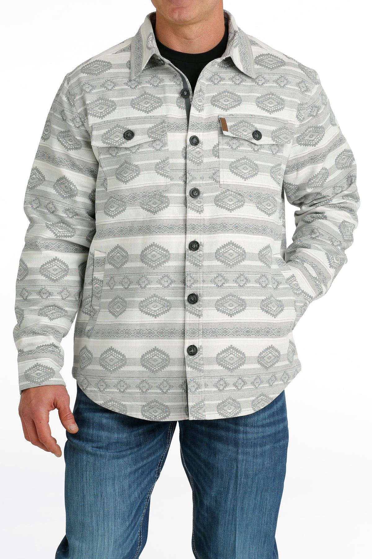 Men's Shirt Jacket - Blue