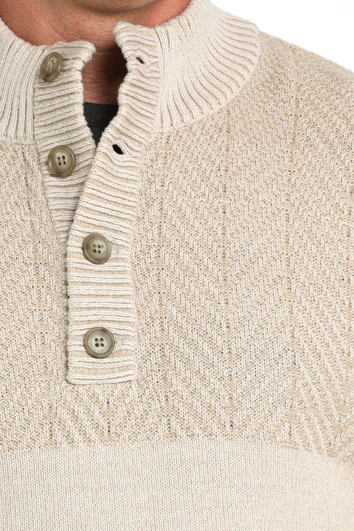 Men's Button Pullover
