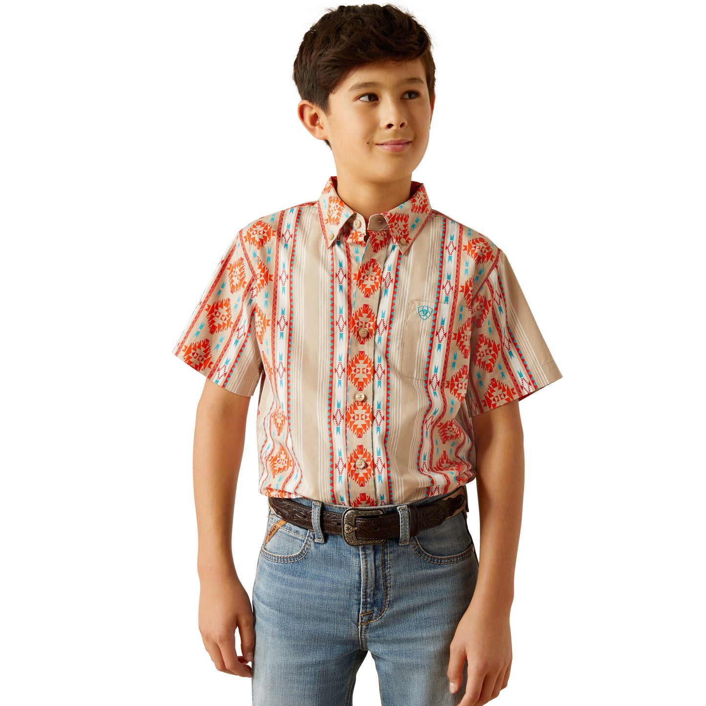 Boys Classic Short Sleeve Western