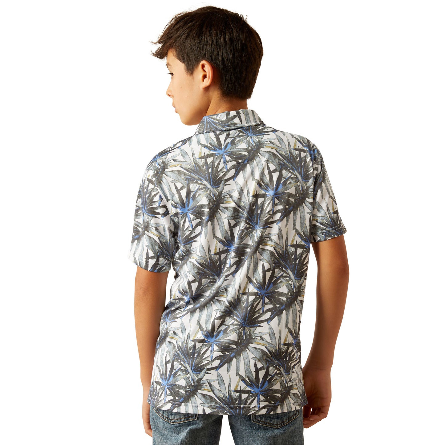 Boys All Over Print Polo