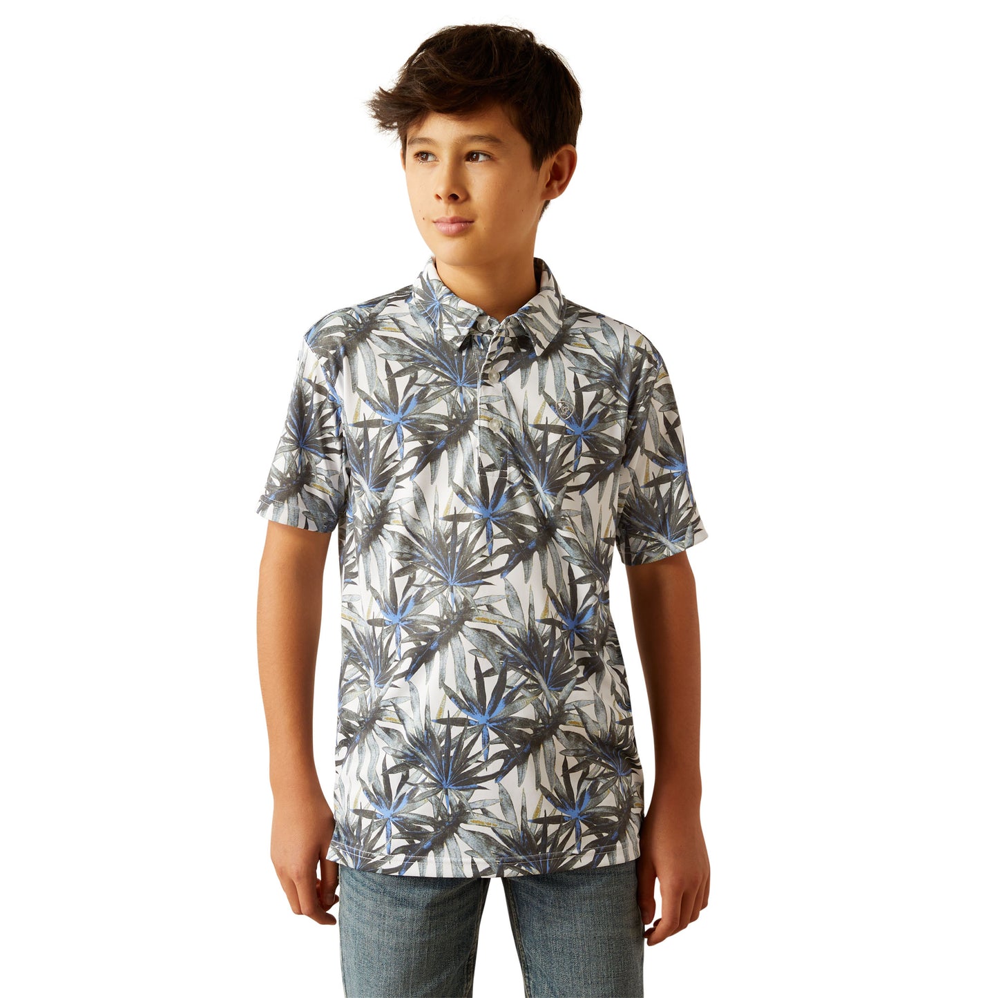 Boys All Over Print Polo
