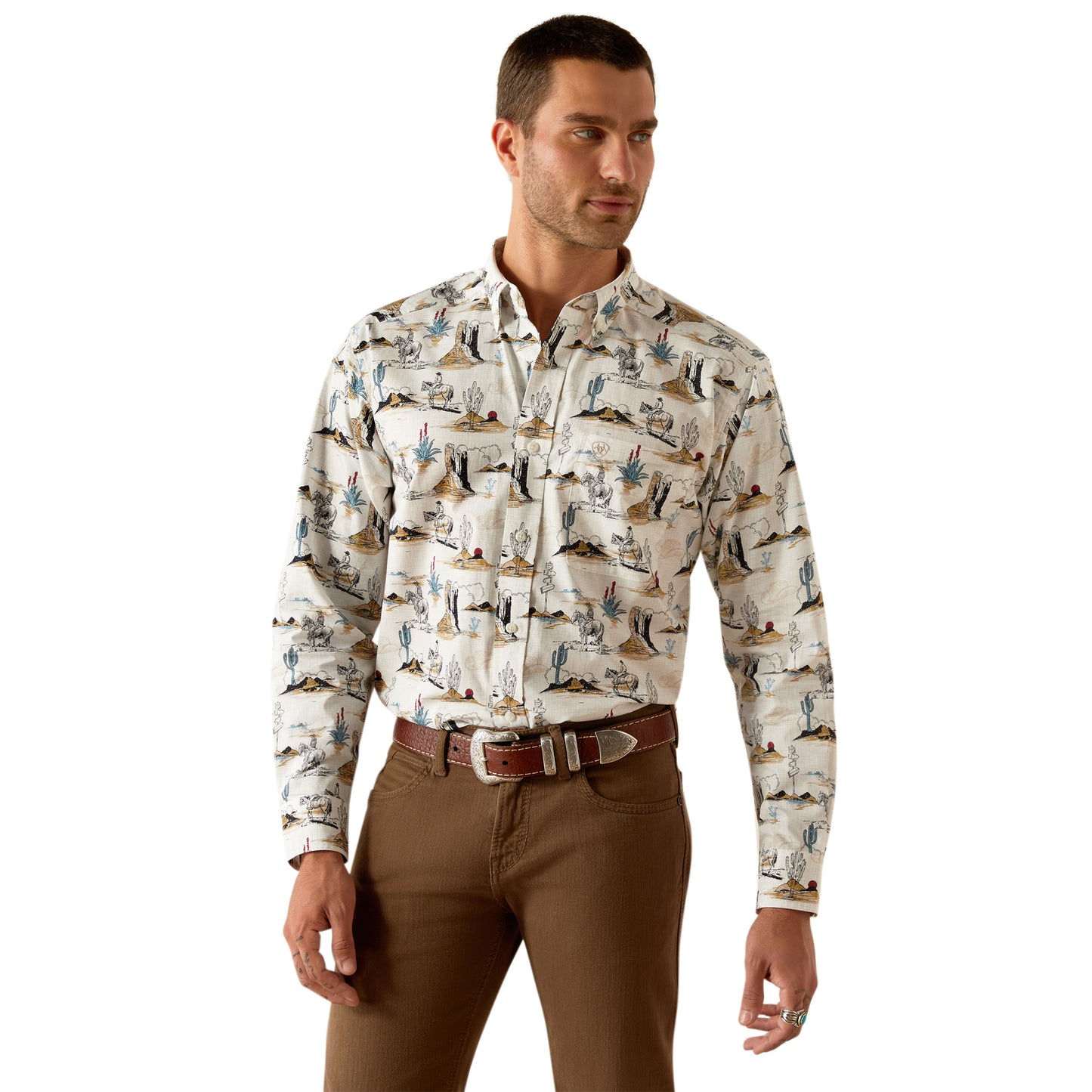 Men's Classic Fit Western Shirt