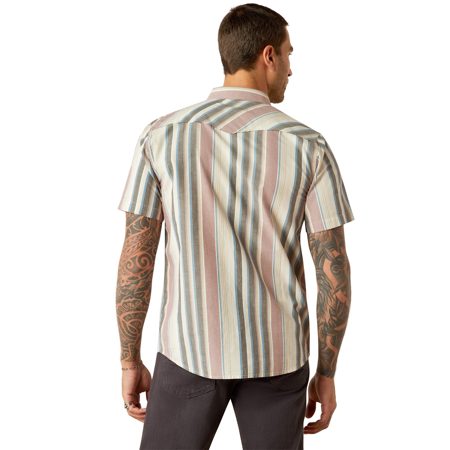 Men's Short Sleeve Button Up