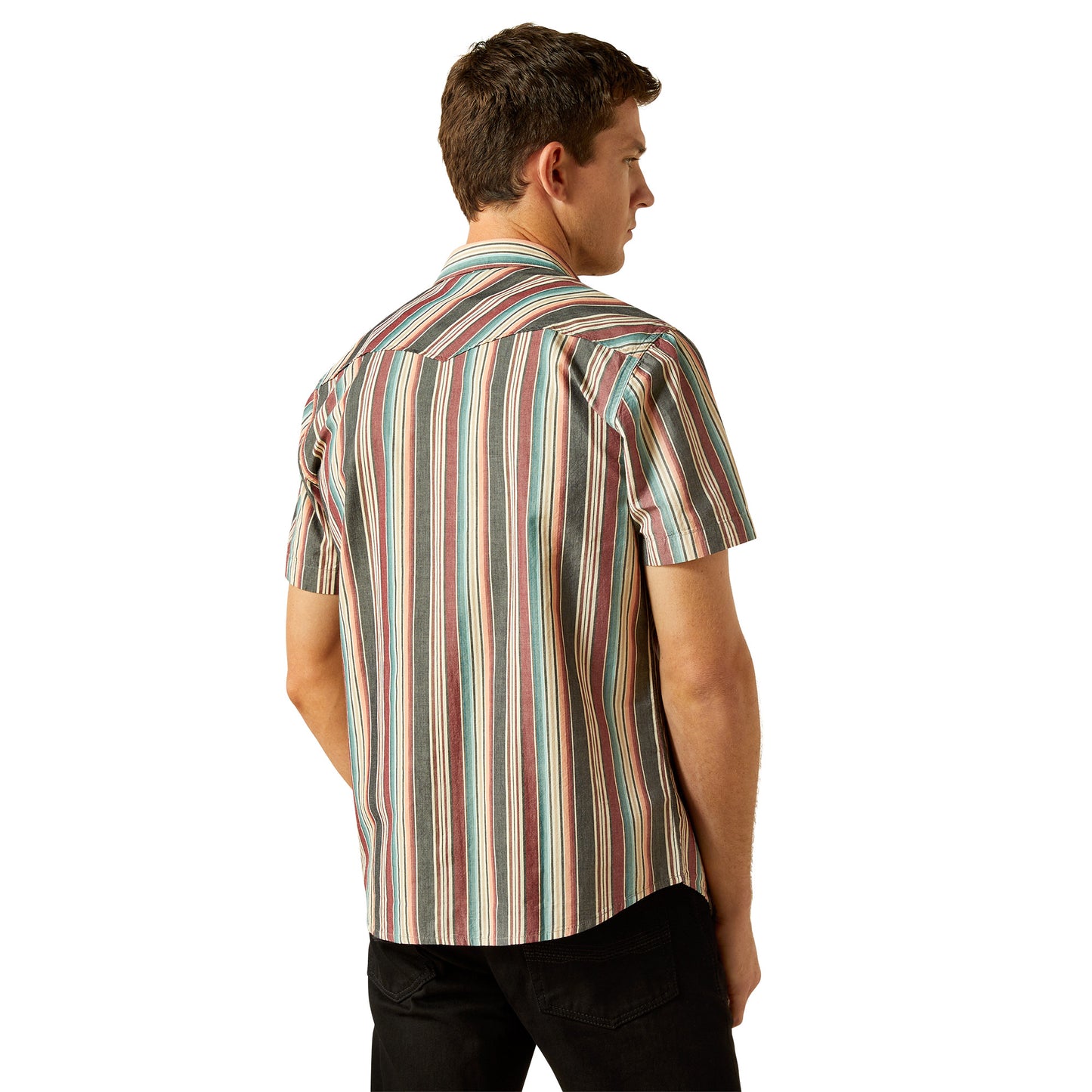 Men's Retro Fit Short Sleeve Western