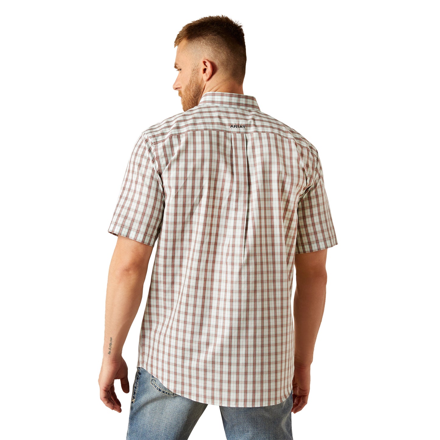 Mens Wrinkle Free Western