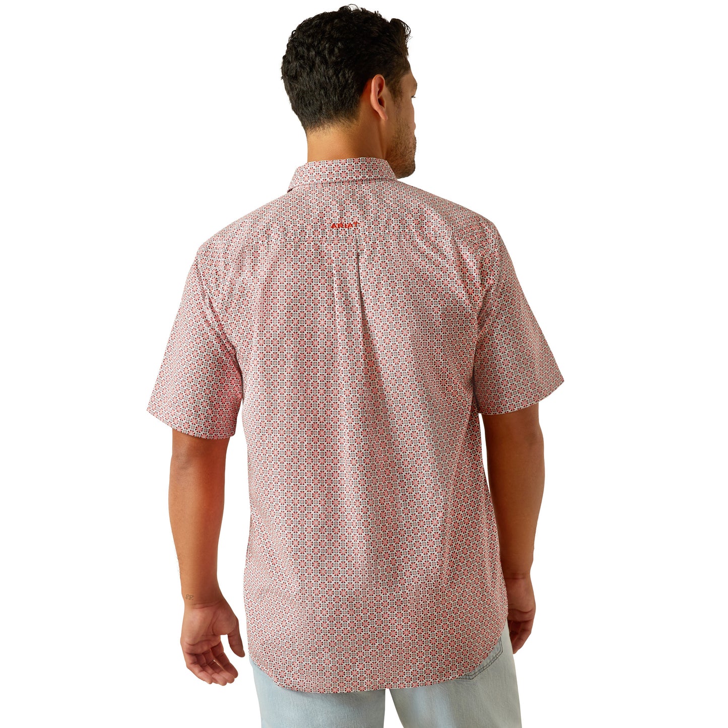 Men's Classic Fit Short Sleeve Western