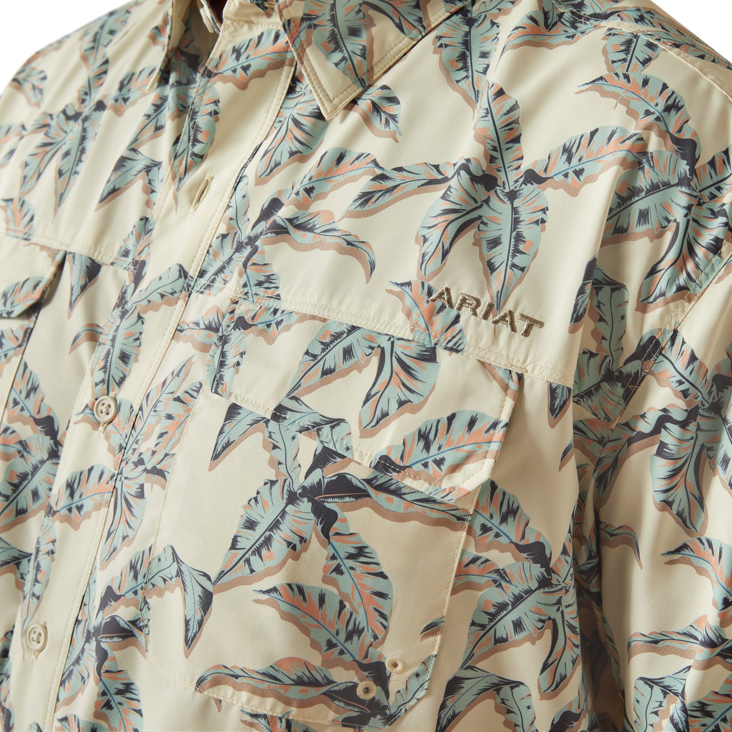 Men's Short Sleeve Venttek Button Up