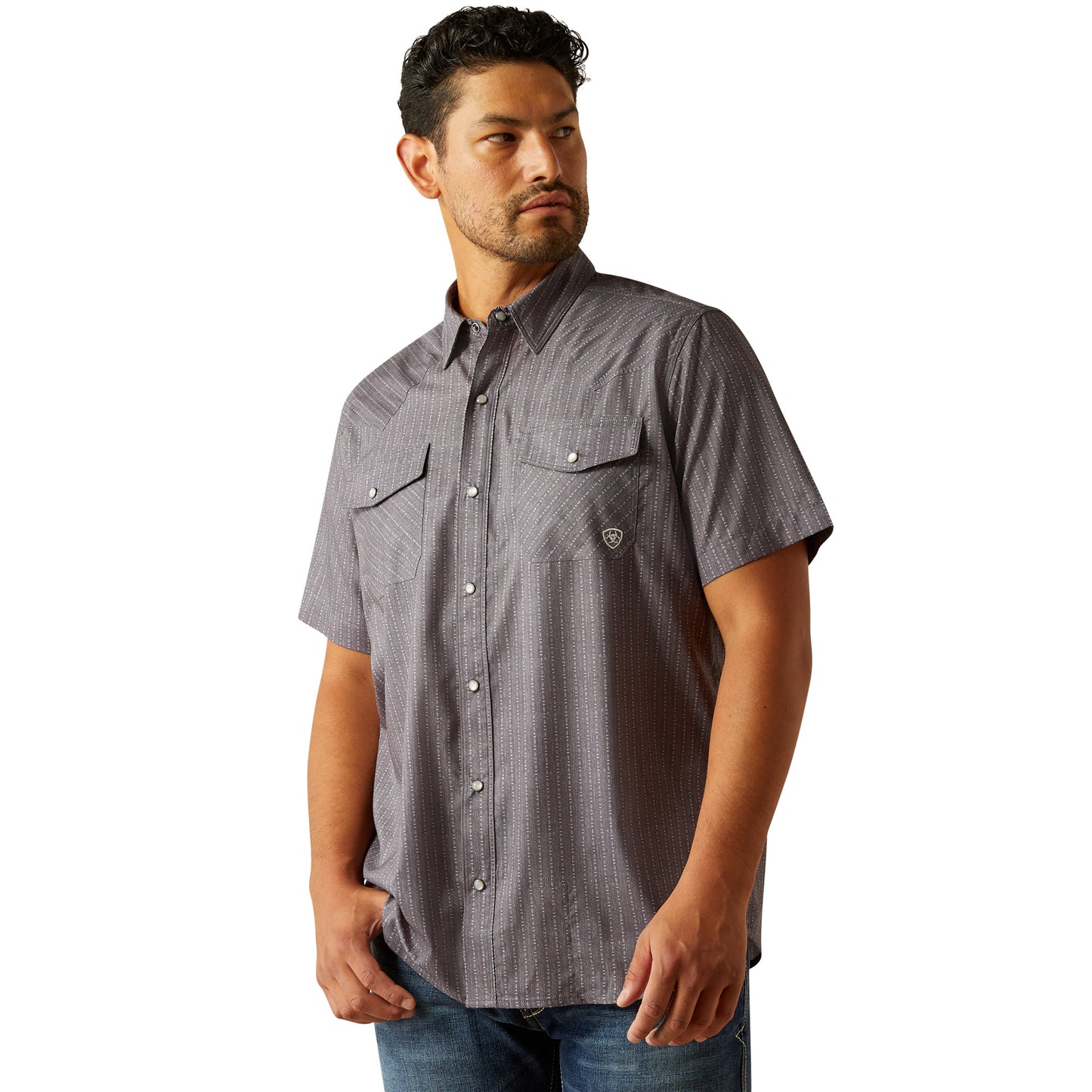 Men's Short Sleeve Venttek Button Up