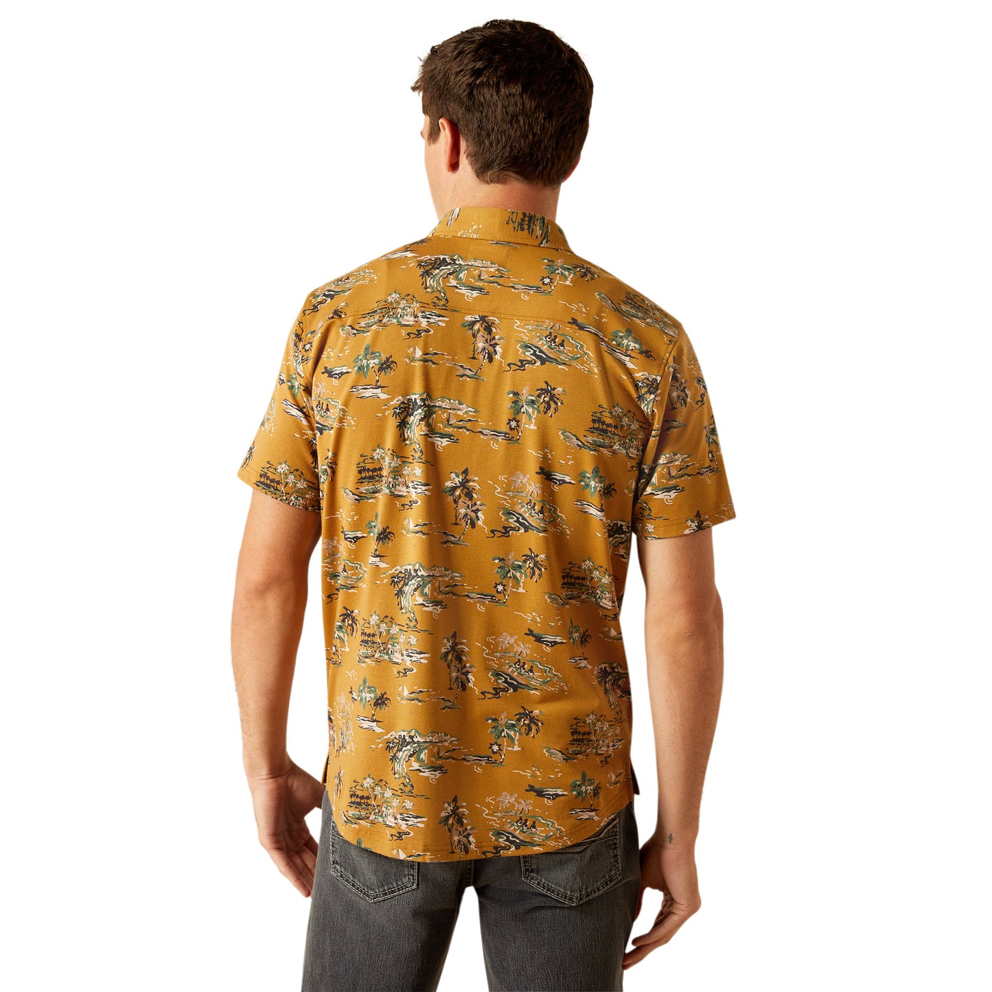 Men's Fitted Button Down Shirt