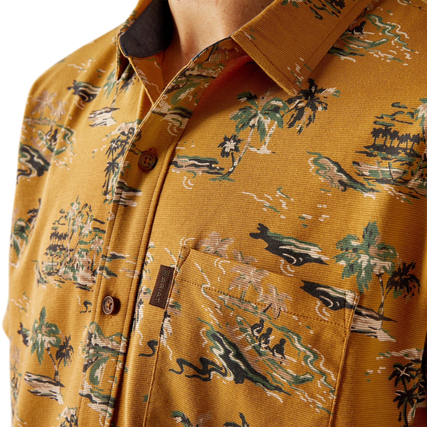 Men's Fitted Button Down Shirt