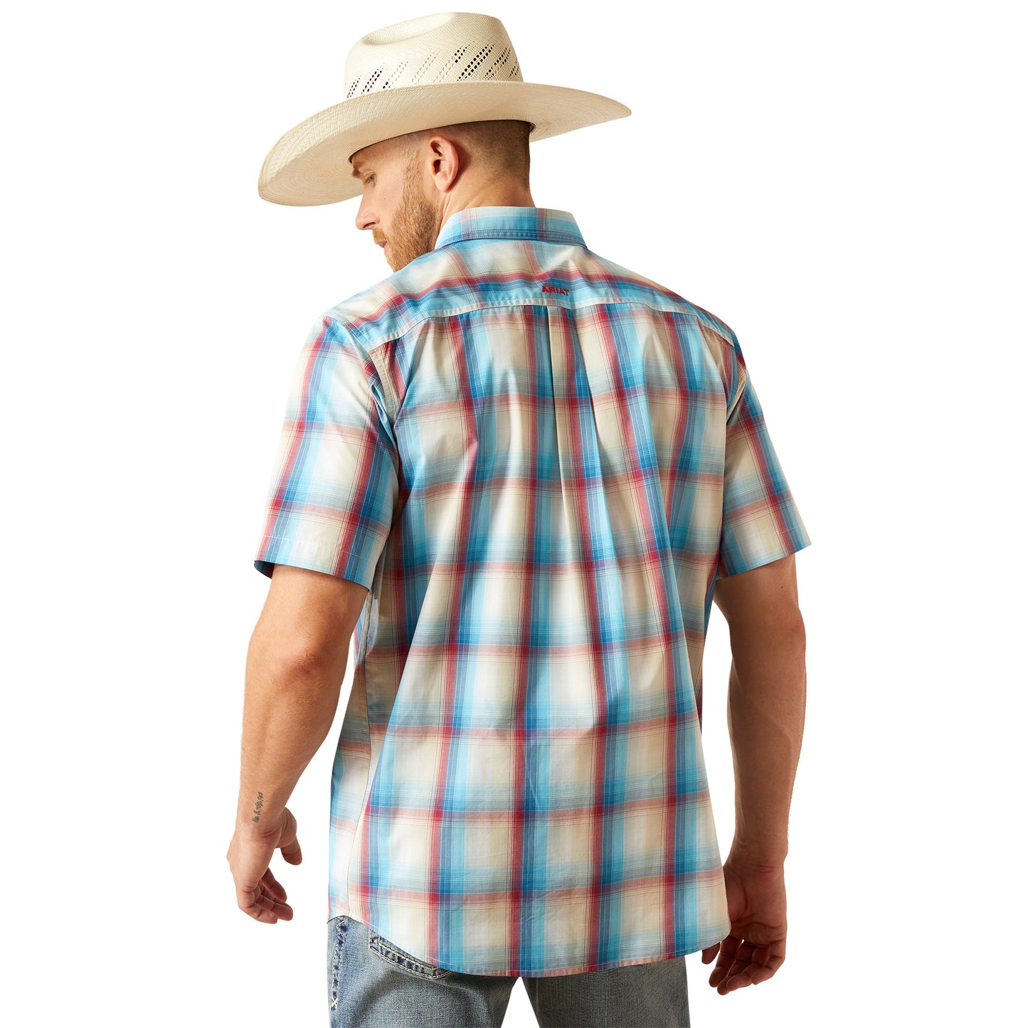 Men's Classic Fit Short Sleeve Western