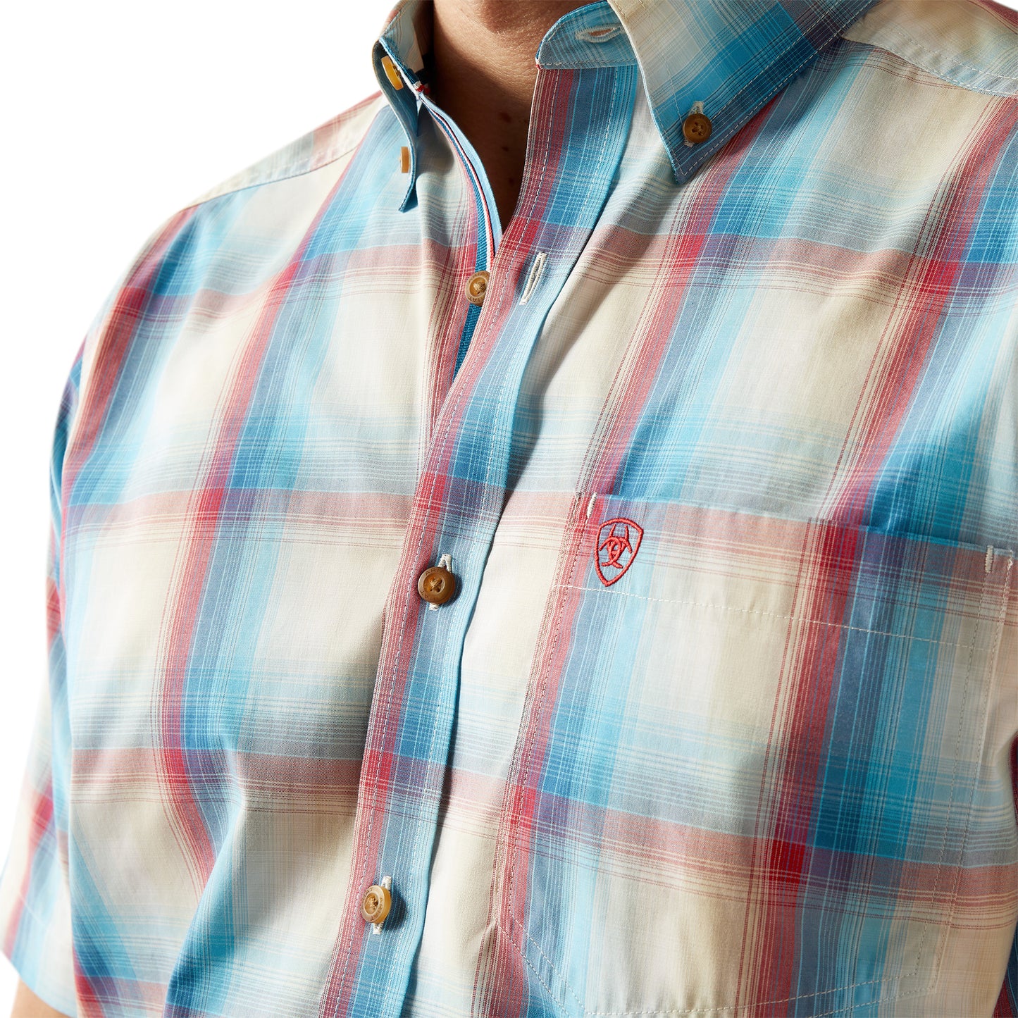 Men's Classic Fit Short Sleeve Western