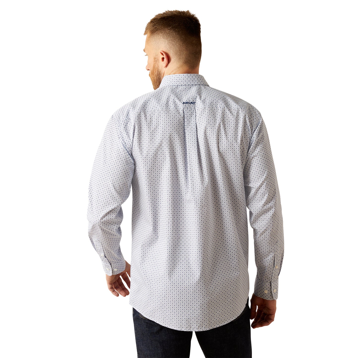 Mens Wrinkle Free Western
