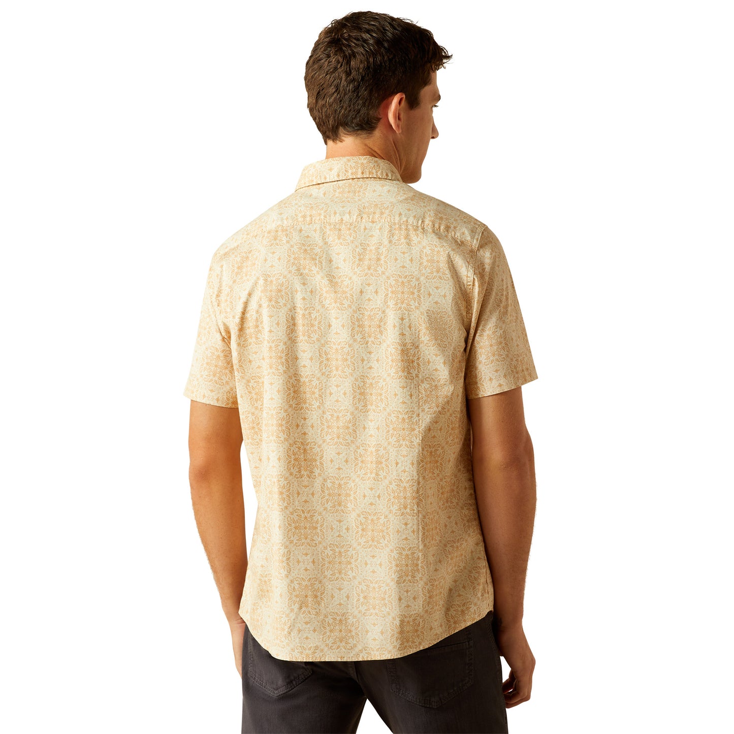 Men's Modern Fit Short Sleeve Western
