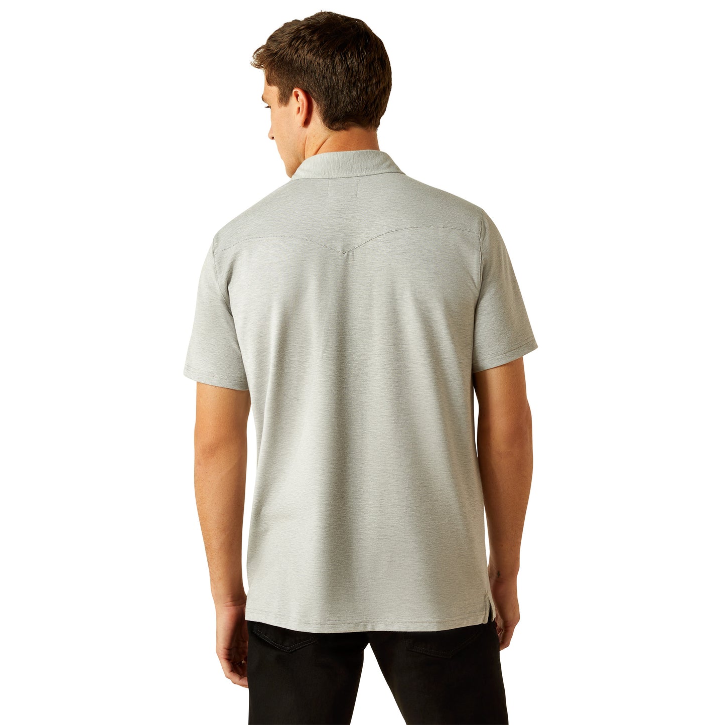 Men's Western Snap Polo