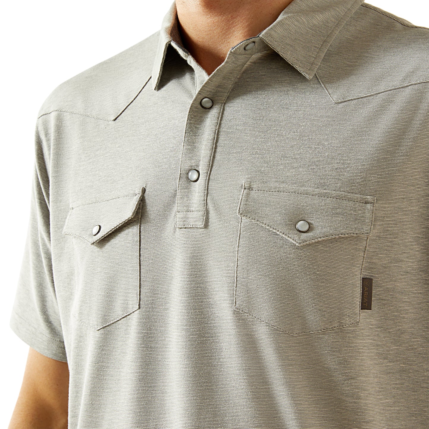 Men's Western Snap Polo