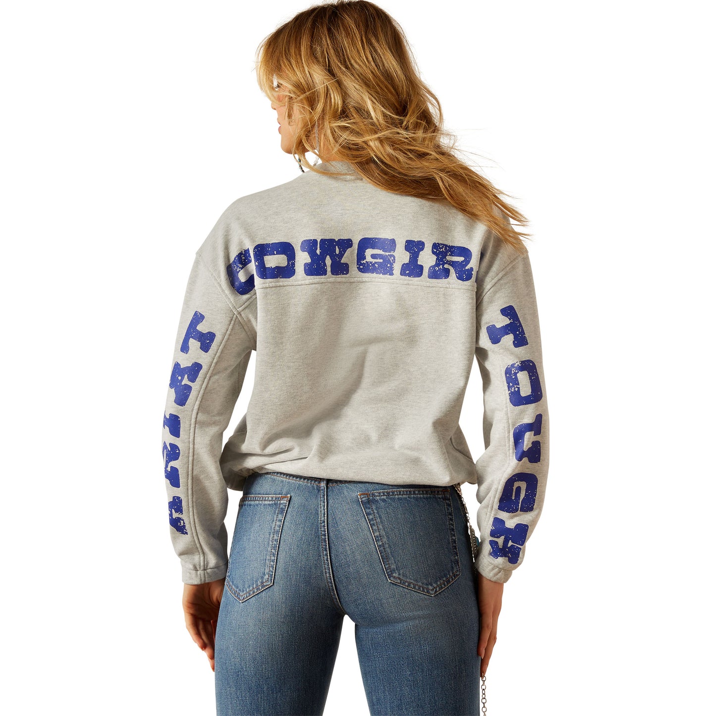 Ladies Cowgirl Crew Sweater