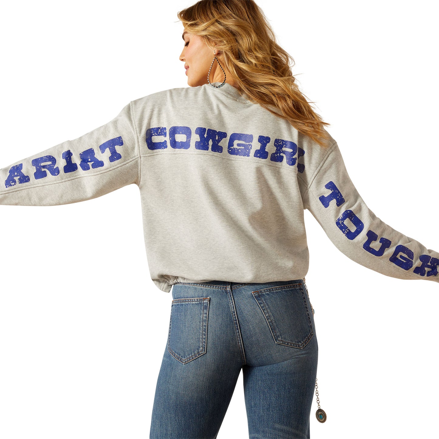 Ladies Cowgirl Crew Sweater