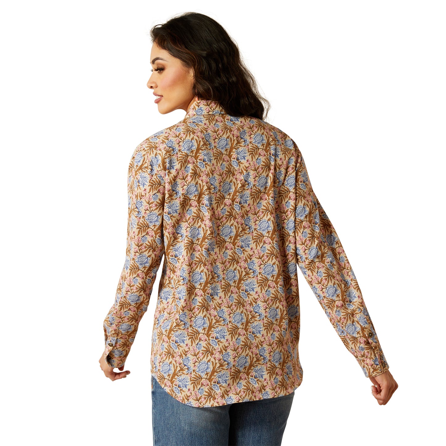 Ladies Fashion Button Up