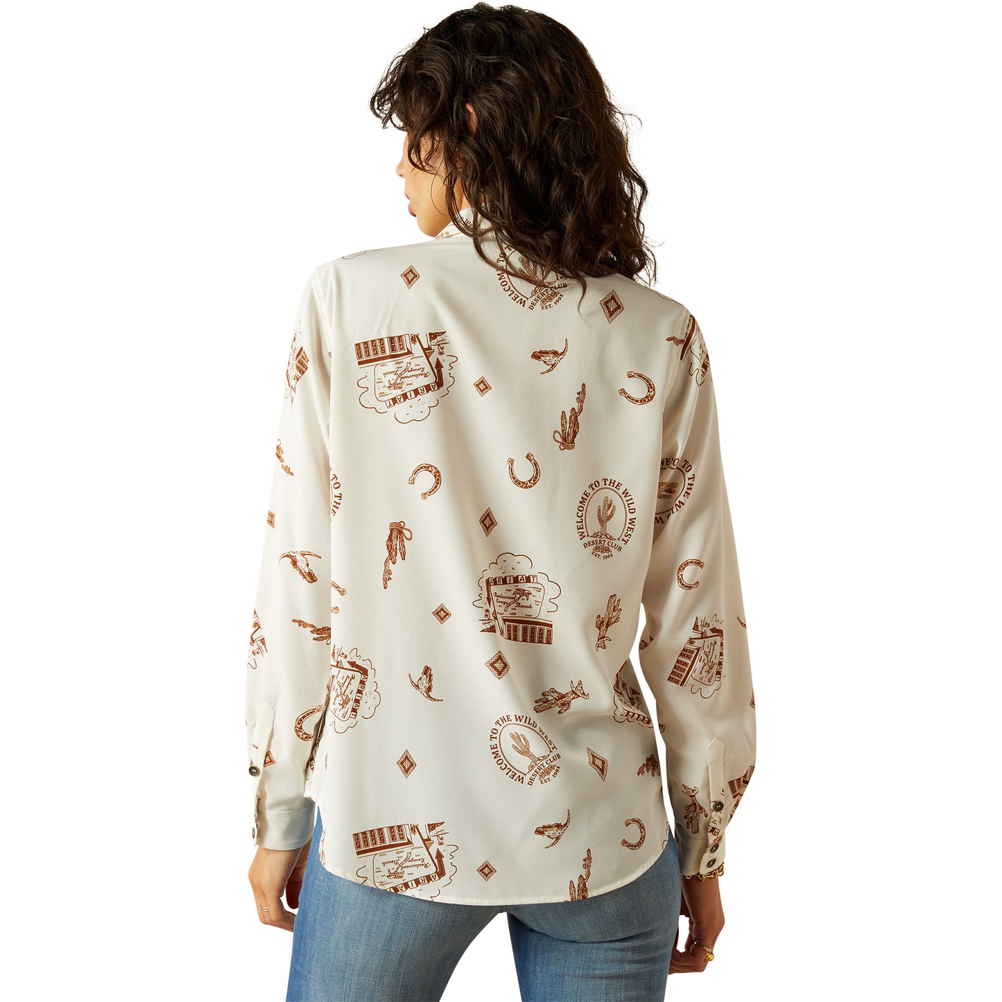 Ladies Homestyle Button Up