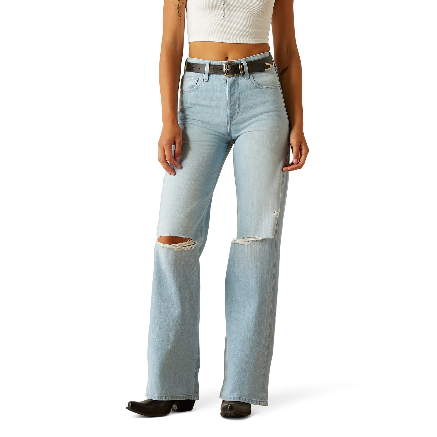 Ladies Ultra High Rise Straight Tomboy