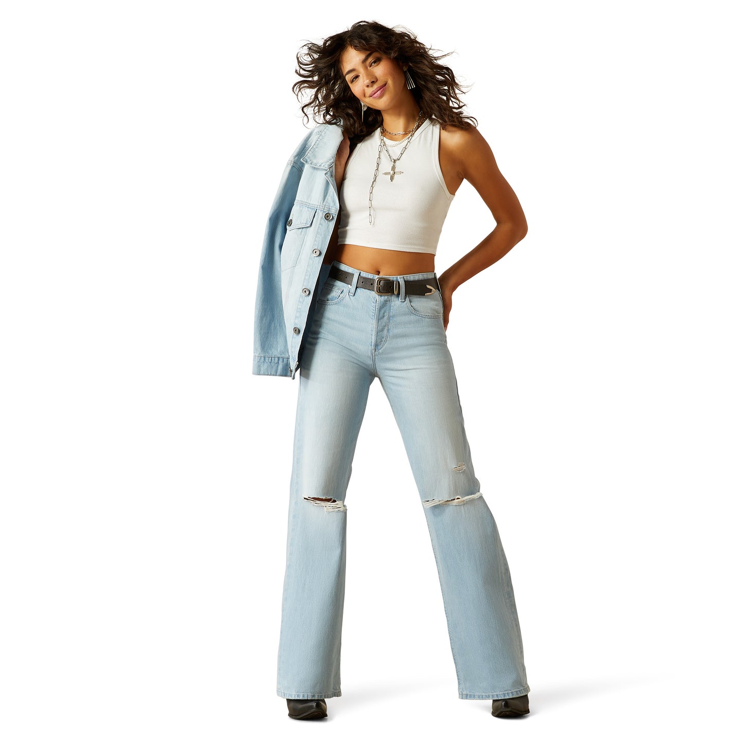 Ladies Ultra High Rise Straight Tomboy