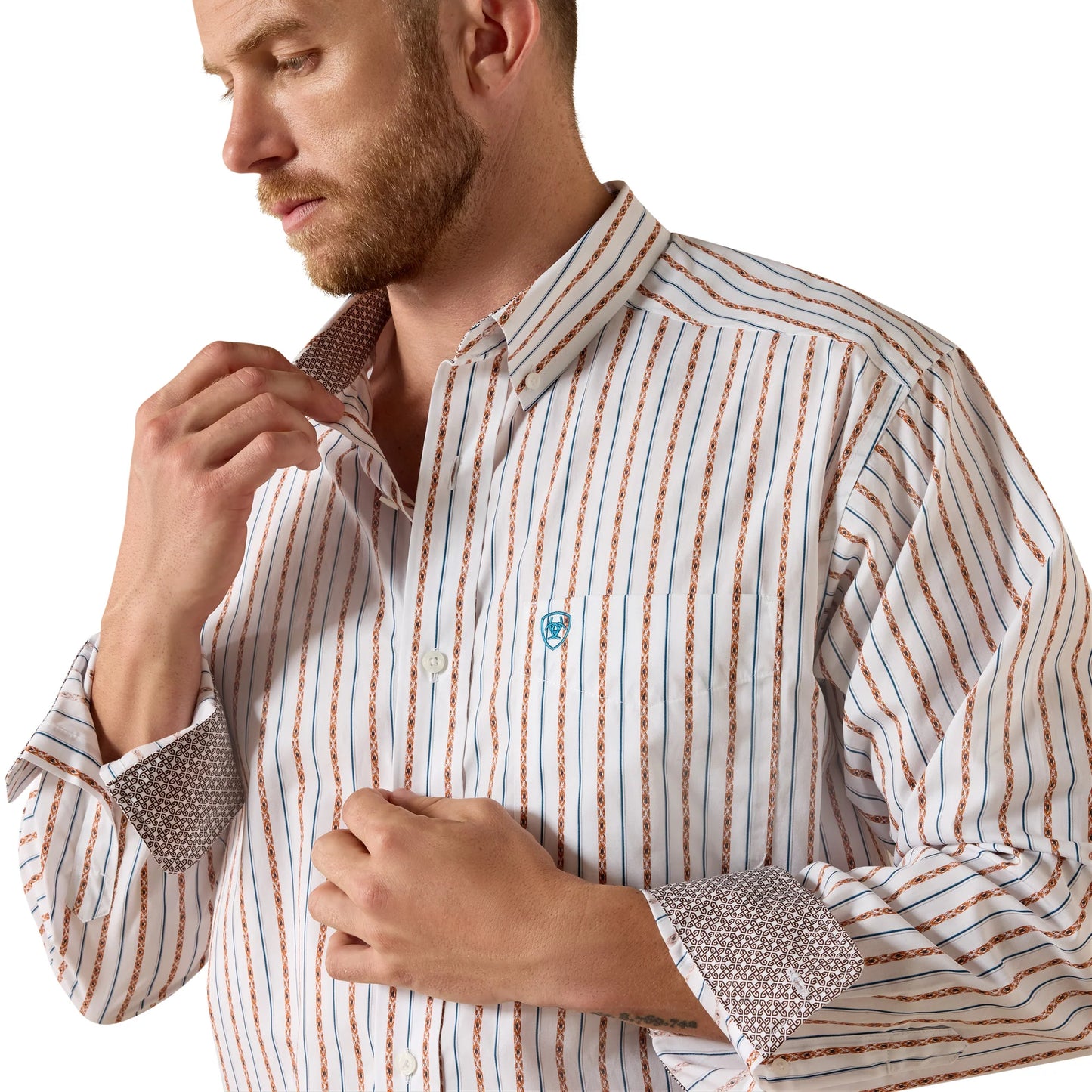 Men's Wrinkle Free Augustine Classic Fit Shirt