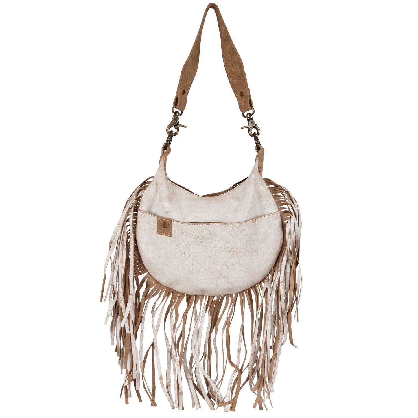 STS Nellie Fringe Bag Cremello