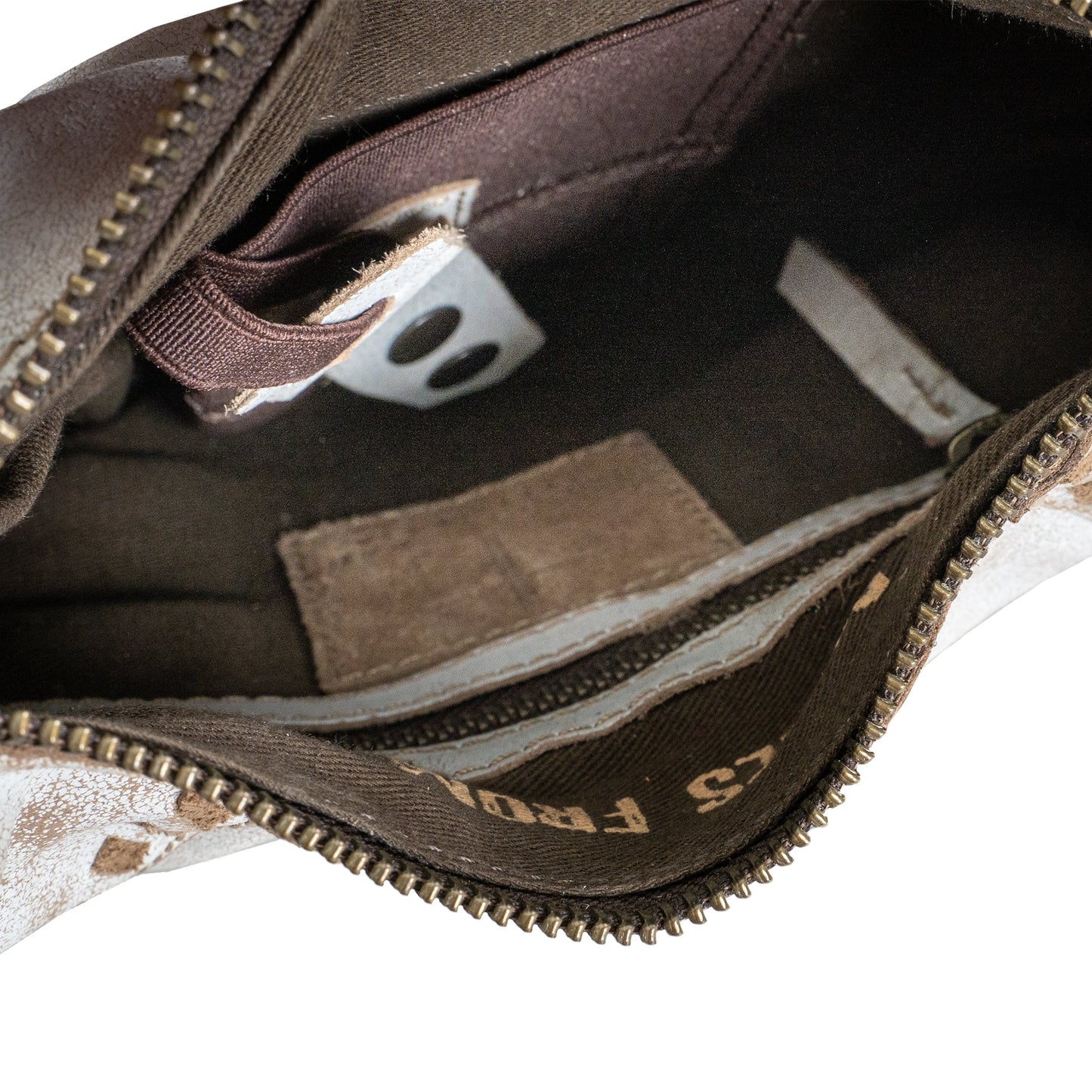 STS Nellie Fringe Bag Cremello