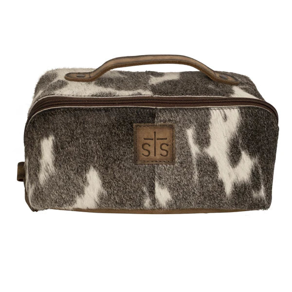 Elsie Makeup Bag - Cowhide