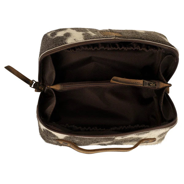 Elsie Makeup Bag - Cowhide