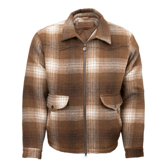 Men's Brown Flannel Silas Jacket