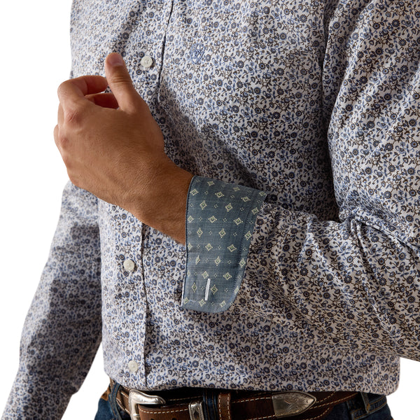 Mens Wrinkle Free Western Shirt