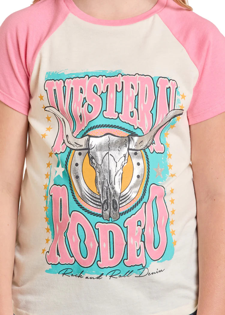 Girls Pink Tee