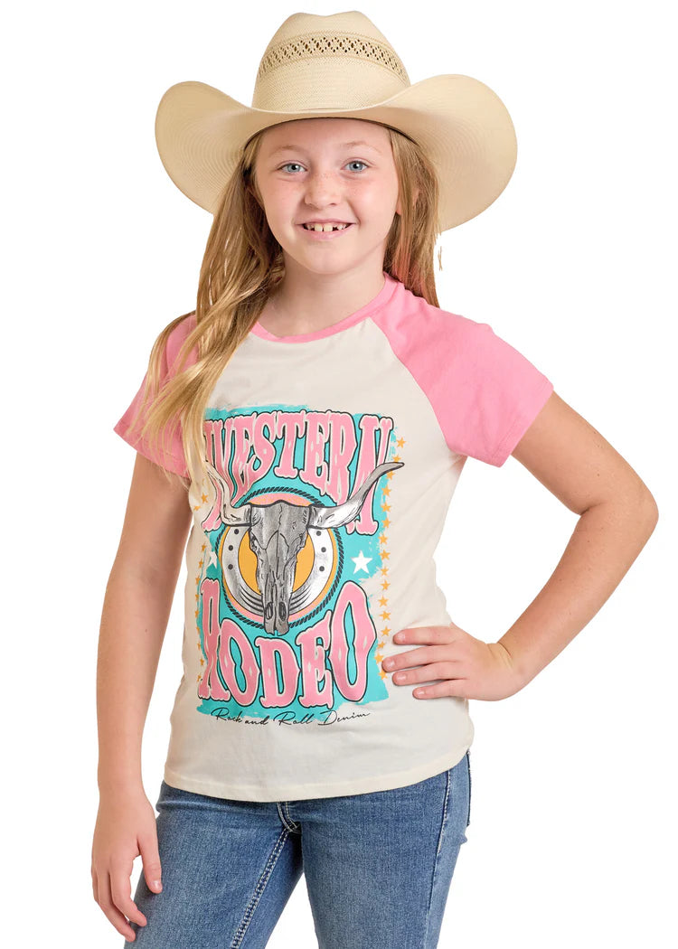 Girls Pink Tee