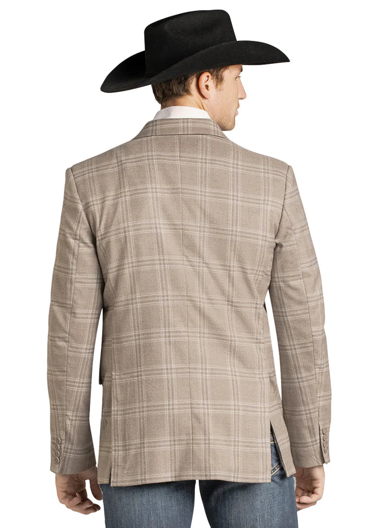 Mens Taupe Sport Coat