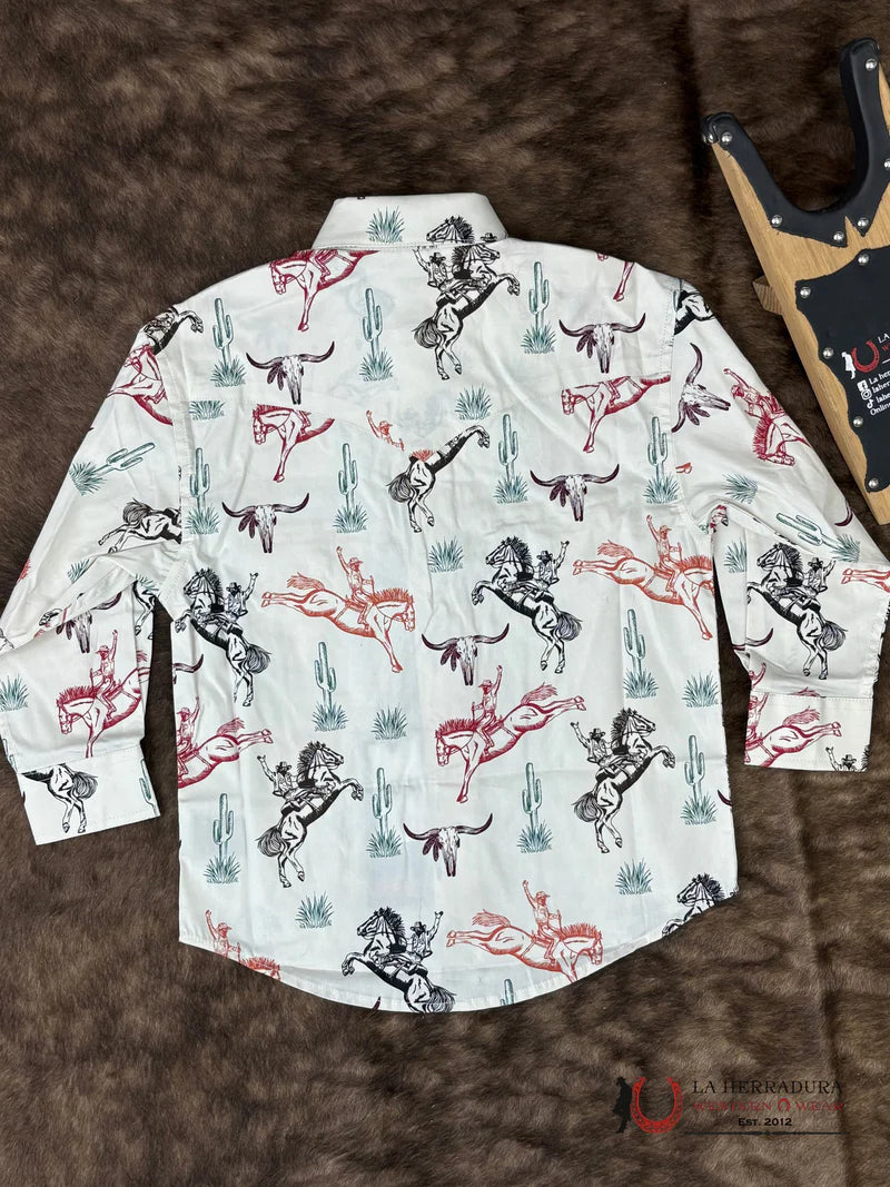 Boys Western Shirt