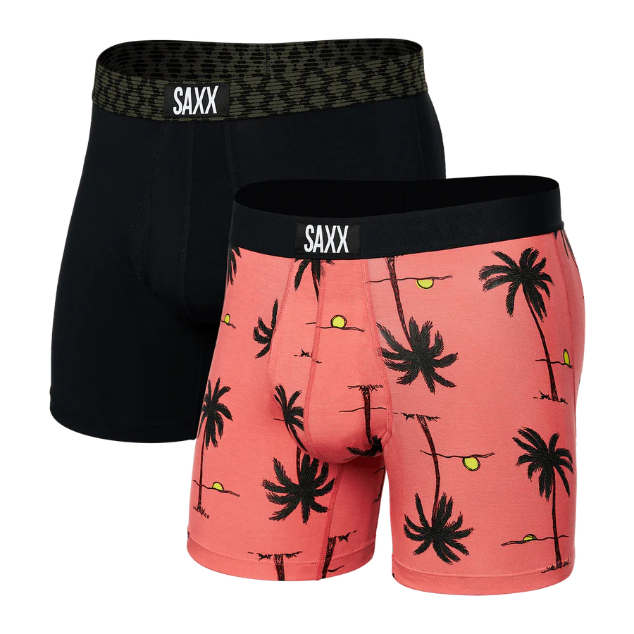Saxx Mens Boxers - Ultra 2 Pack