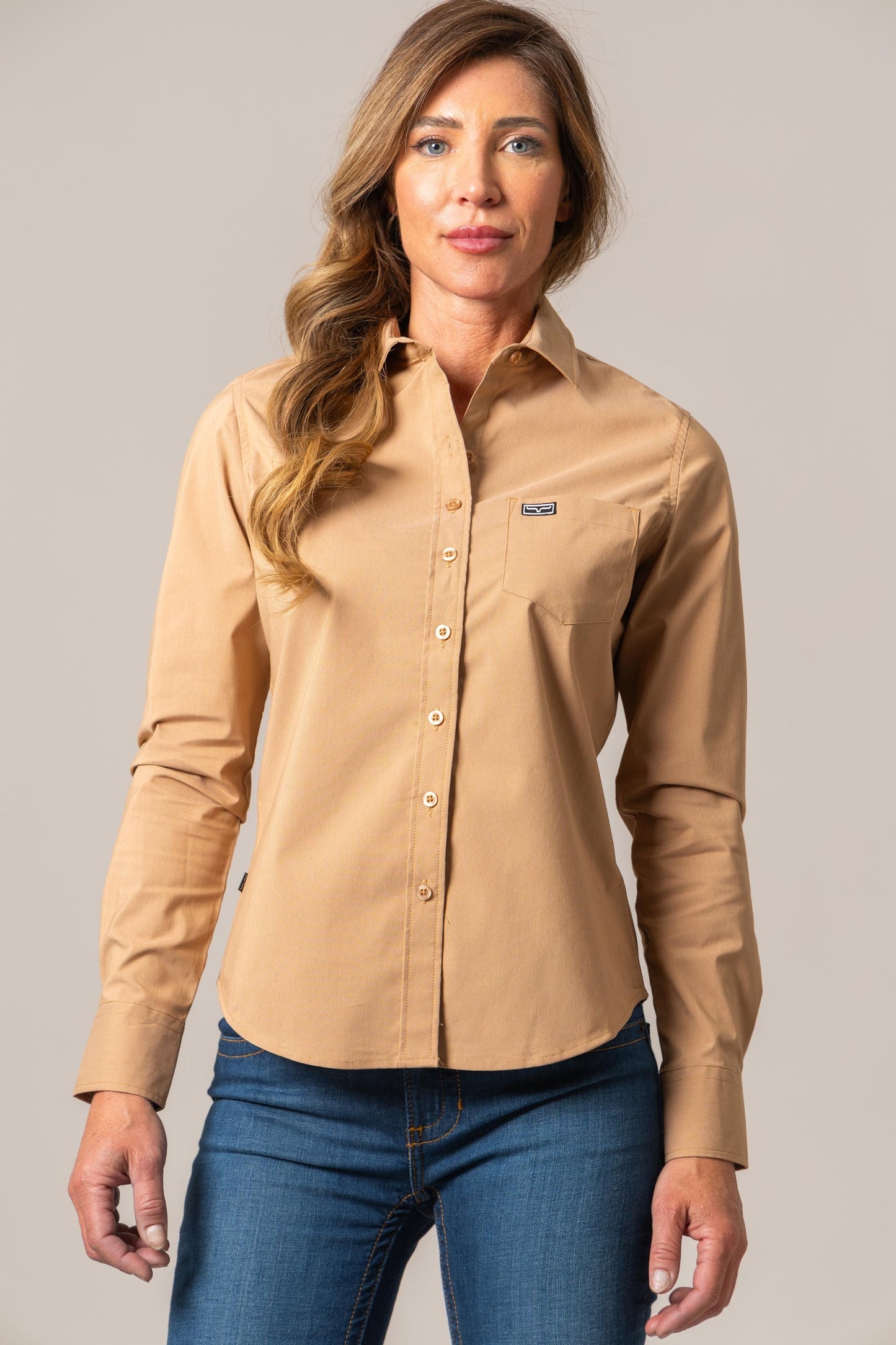 Ladies Long Sleeve Linville Western