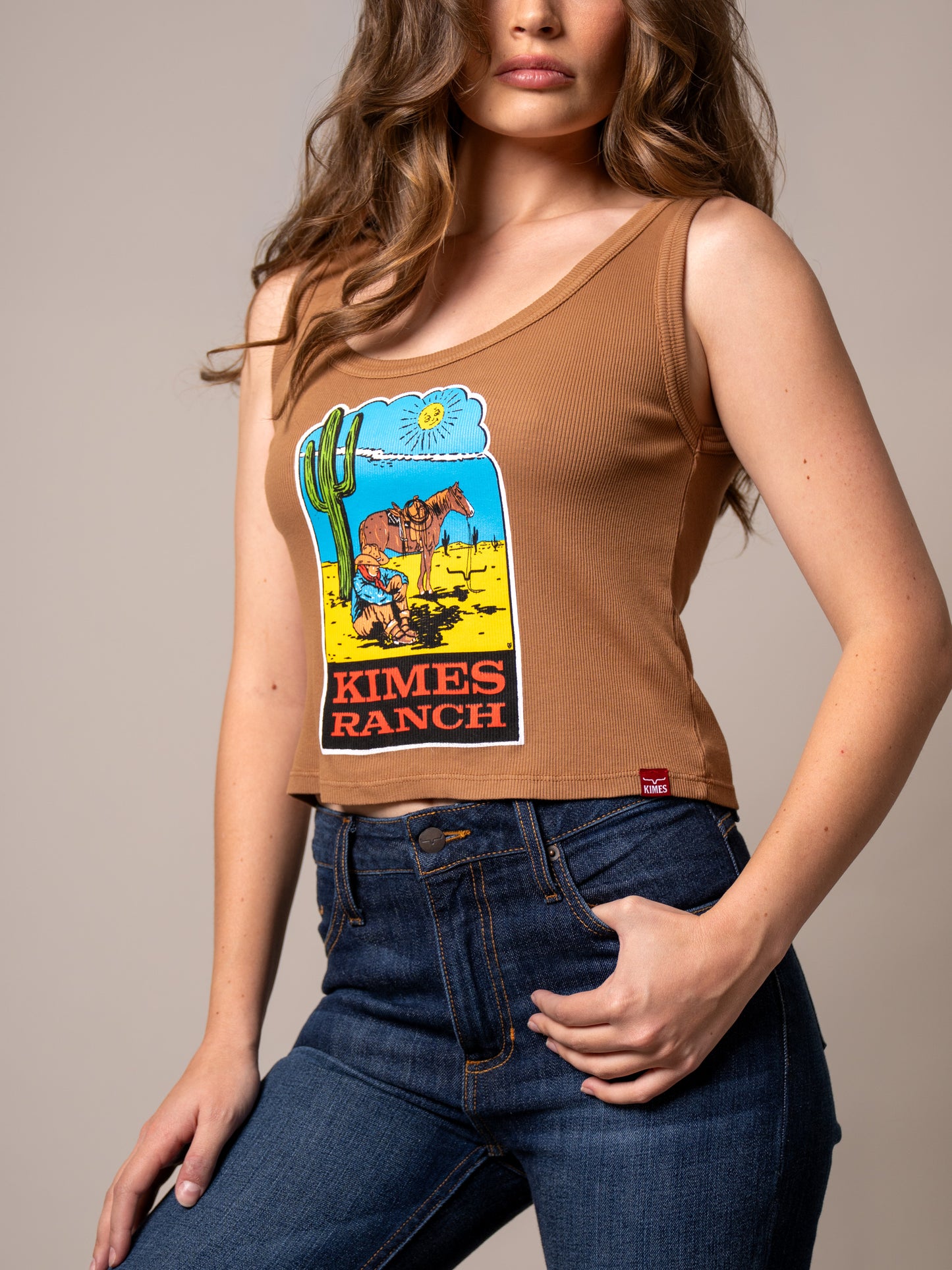 Lucky B Dusty Path Tank Top