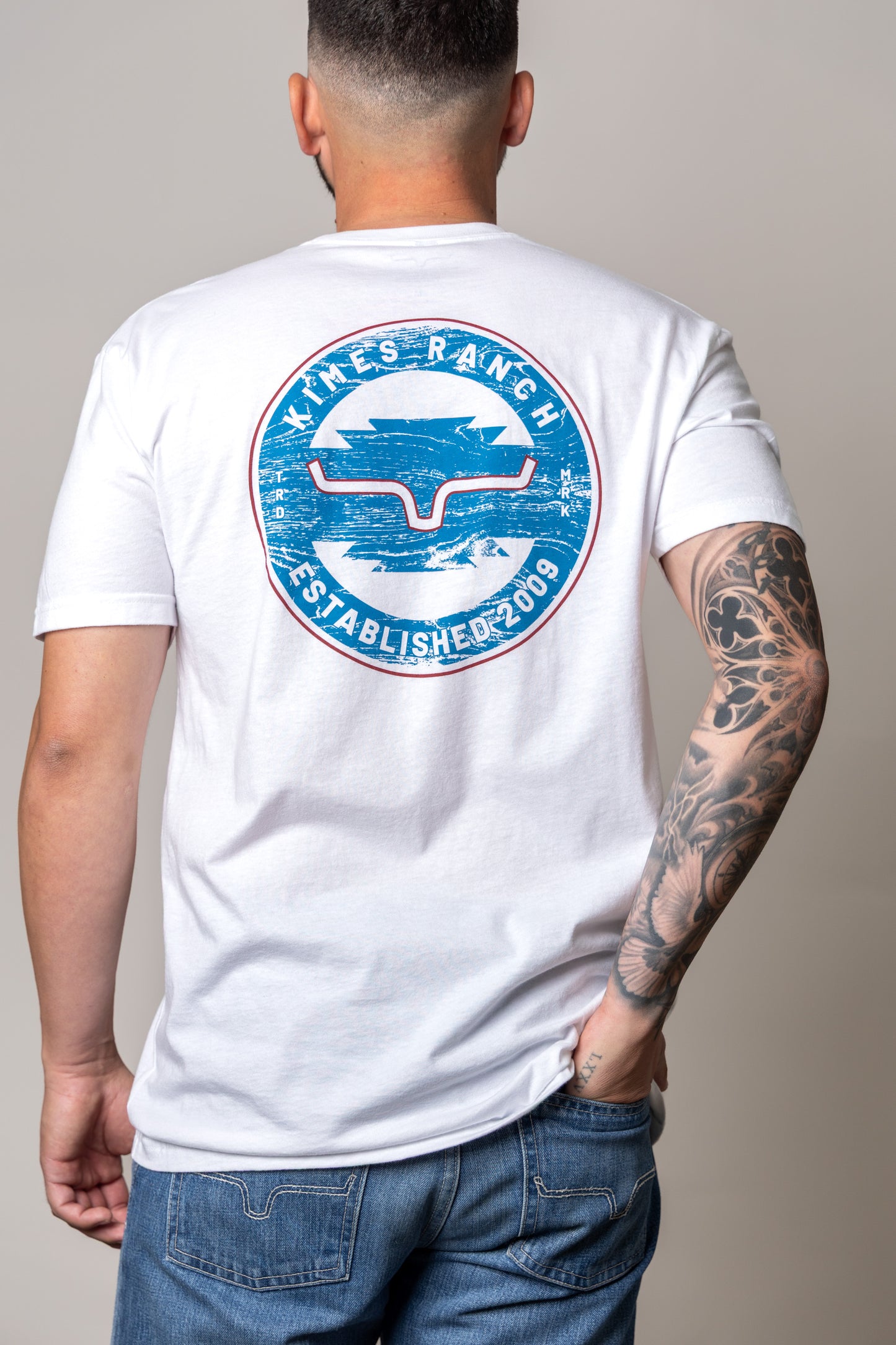 Mens Tshirt Wood Stamp