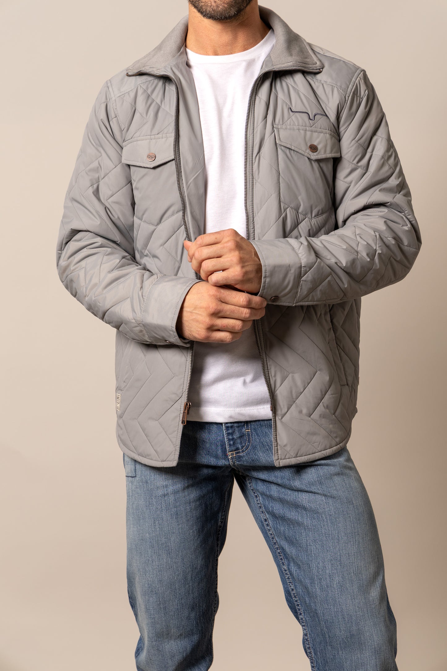 Mens Skink Jacket - Grey